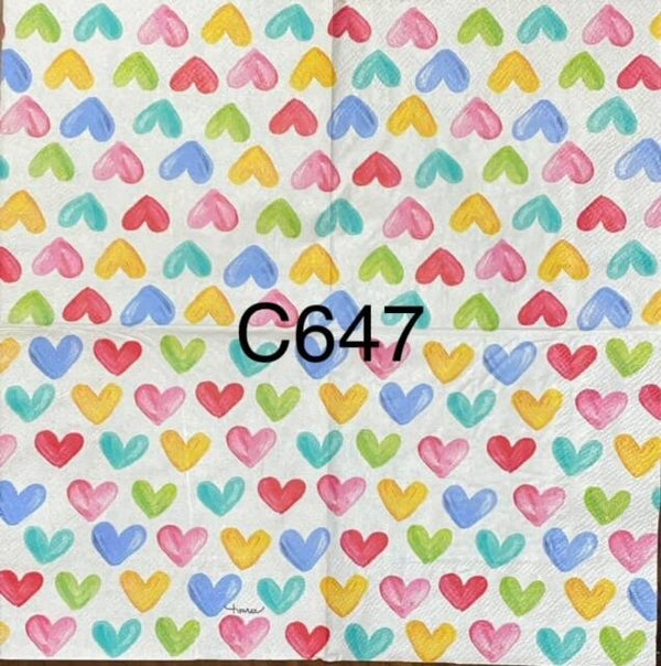 Valentines (C647) - Hearts
