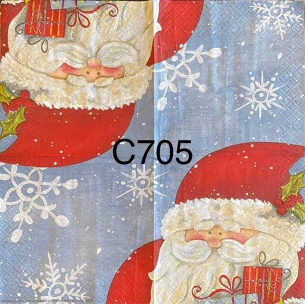 Christmas (C705) - Santa Holding Gifts