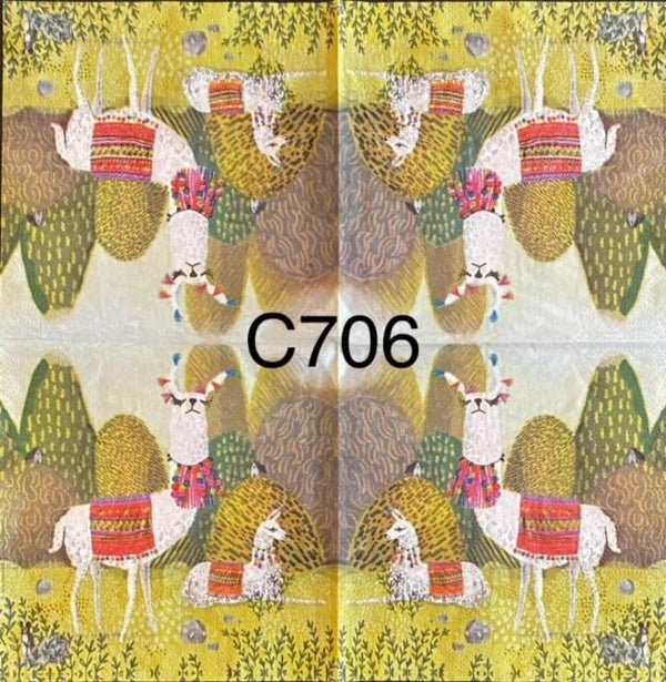 Animals (C706) - Llamas