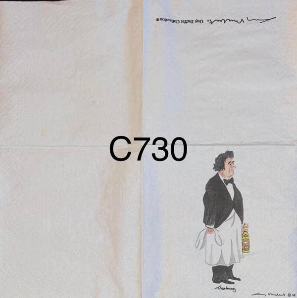 People (C730) - Maitre D Looking Deflated