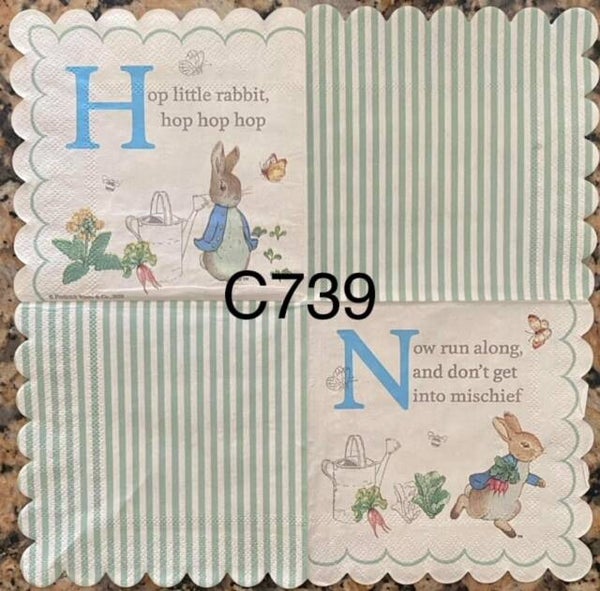 Easter (C739) - Hop Little Bunny, hop hop hop
