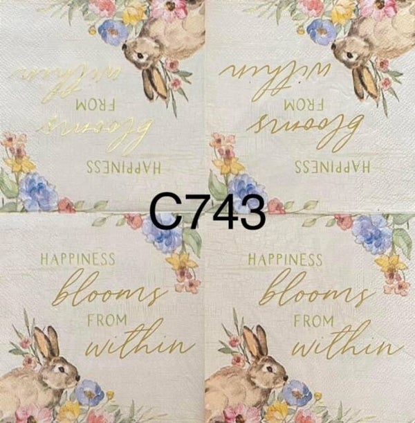 Easter (C743) - Happiness Blooms from Within