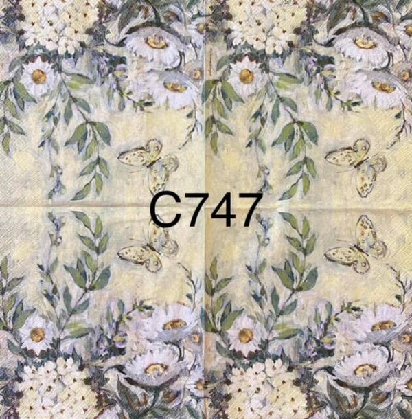 Flowers (C747) - Daisies and Hydrangeas