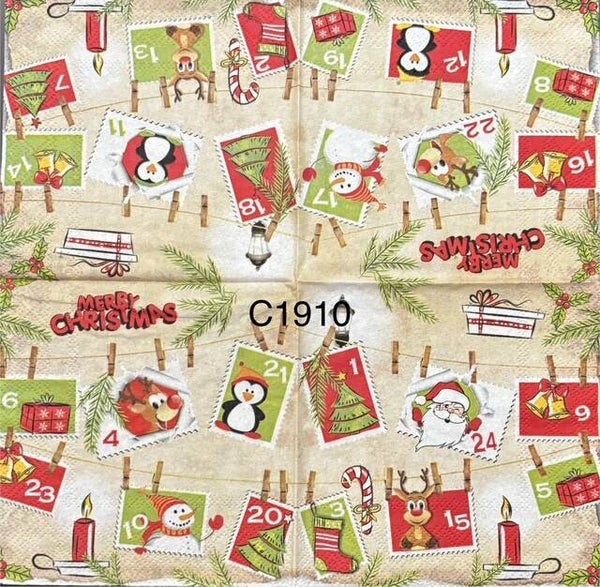 Christmas (C1910) - Advent Calender Pieces