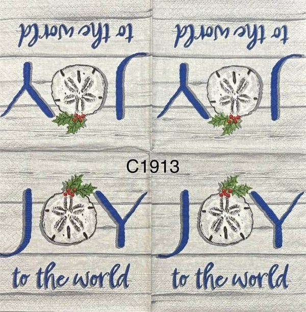 Christmas (C1913) - Joy to the World Sand Dollar