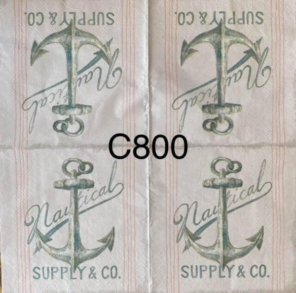 Beach (C800) - Anchor "Nautical Supply & Co"