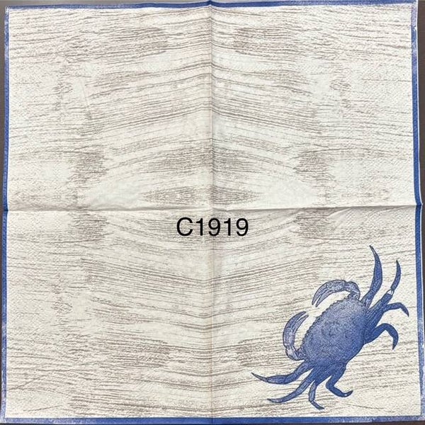 Beach (C1919) - Blue Crab