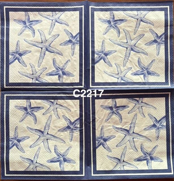 Beach (C2217) - Blue Starfish