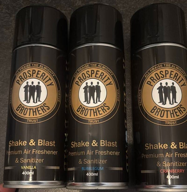 Prosperity Brothers Turbo Air Freshener