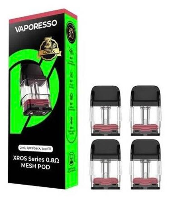 Vaporesso XROS 3.0 Mesh Pods 4 Pack