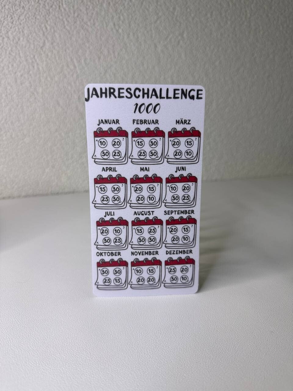 Jahreschallenge 1000