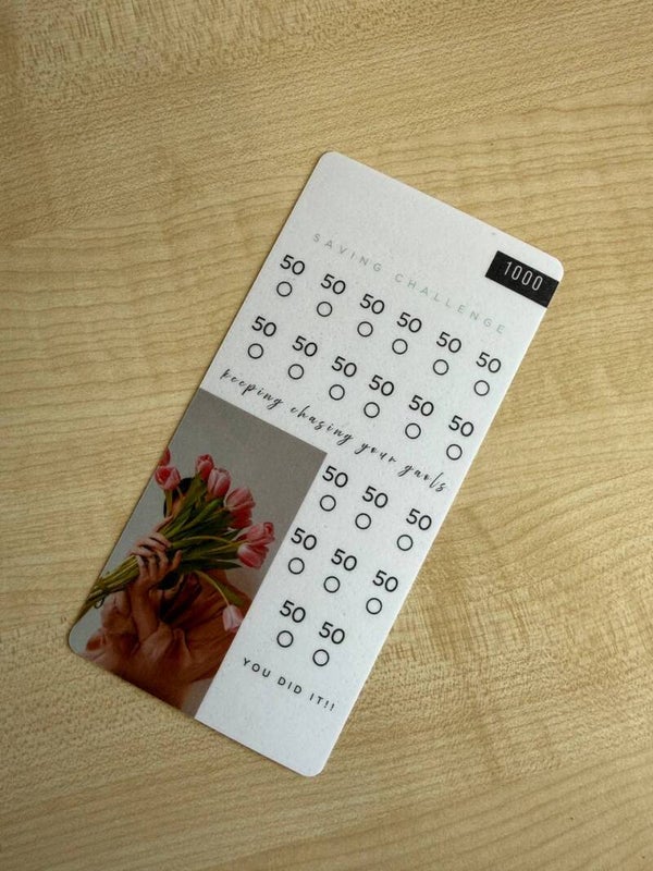 Spar-Challenge 1000 | A6 Budget Tracker