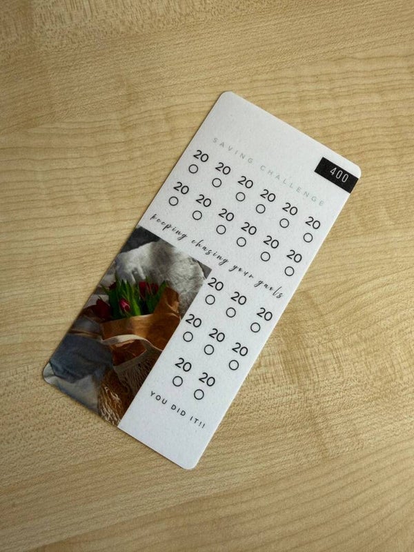 Spar-Challenge 400 | A6 Budget Tracker