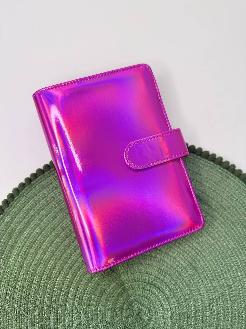 Budget Binder A6 – Holografisch Pink