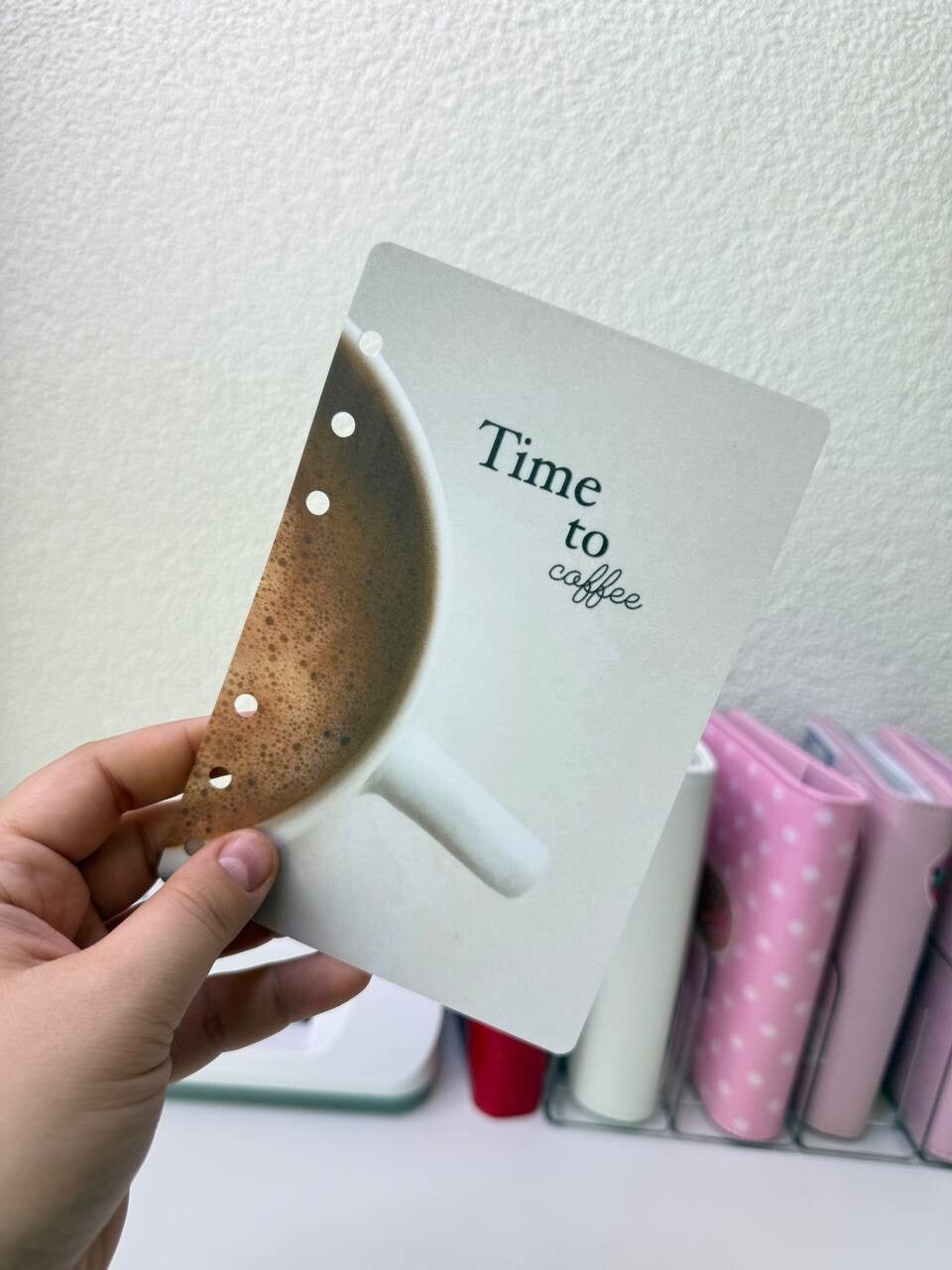 Time to Coffee – Trennblatt A6