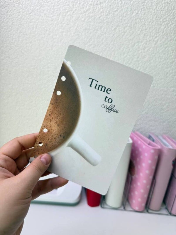 Time to Coffee – Trennblatt A6