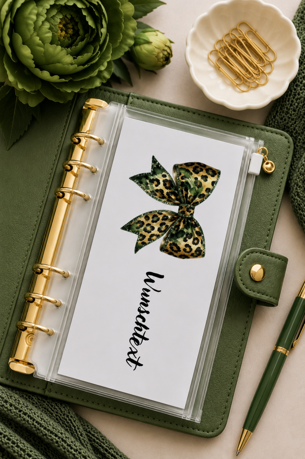 Kategoriekarte A6 Budget Binder