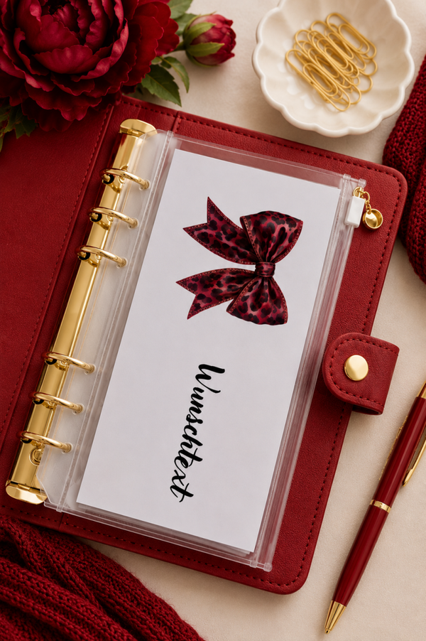 Kategoriekarte A6 Budget Binder