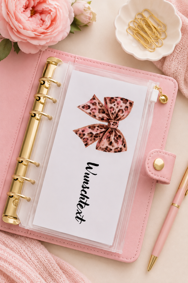 Kategoriekarte A6 Budget Binder