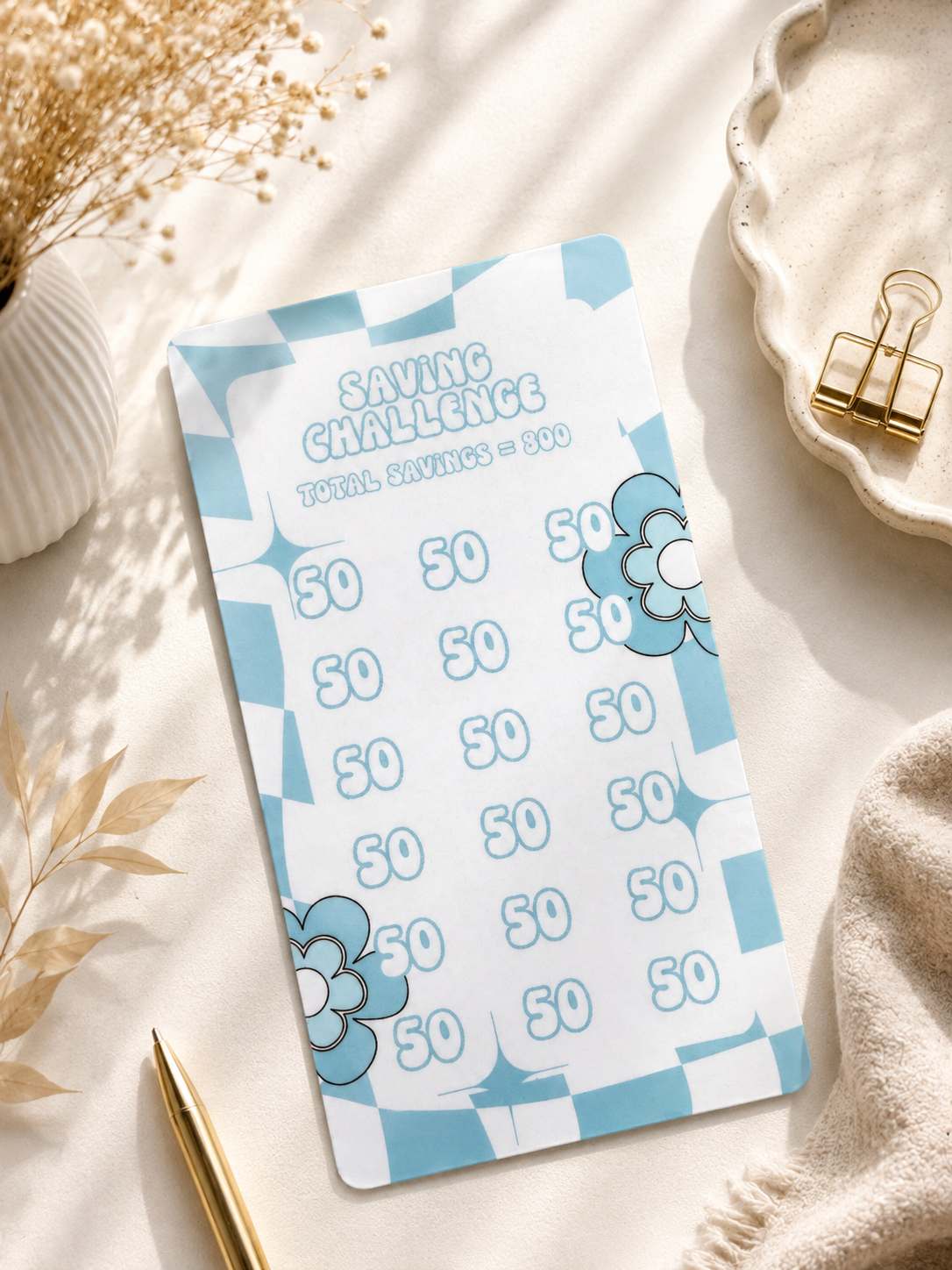 Retro Saving Challenge Set – 6 Sparchallenges