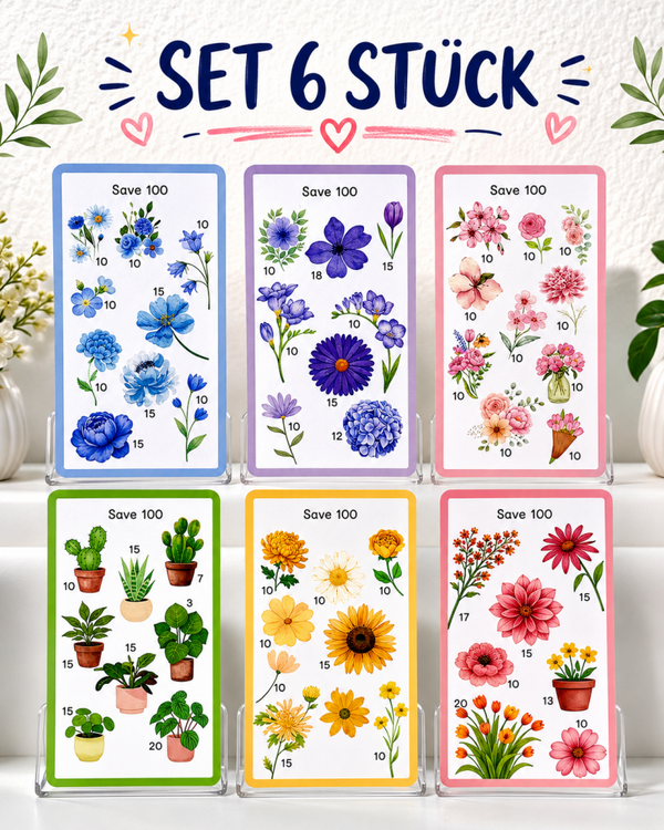 Set 6 Blumen