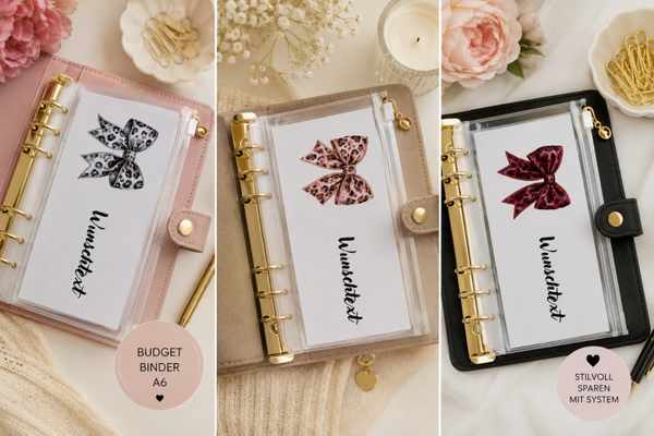Kategoriekarte A6 Budget Binder