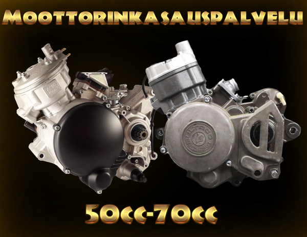 Moottorinkasauspalvelu 50cc->70cc