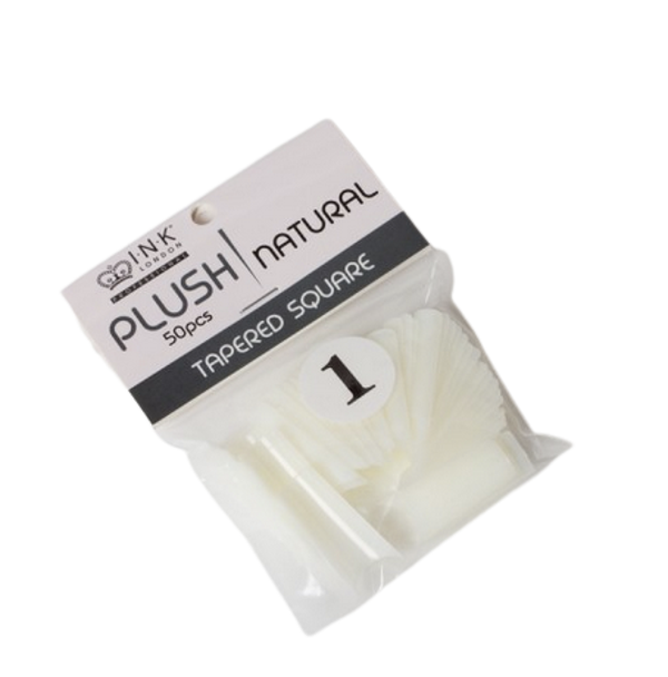 Plush Tips Refill Tapered Square Natural 1