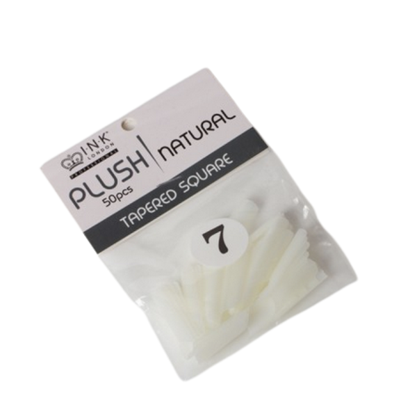 Plush Tips Refill Tapered Square Natural 7