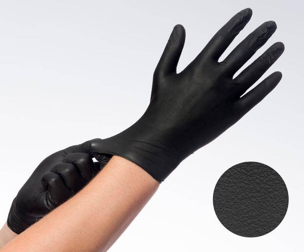 Comforties Soft Nitril Easyglide & Grip Zwart XS