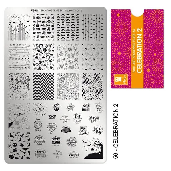 Moyra Stamping Plate 56 Celebtration 2