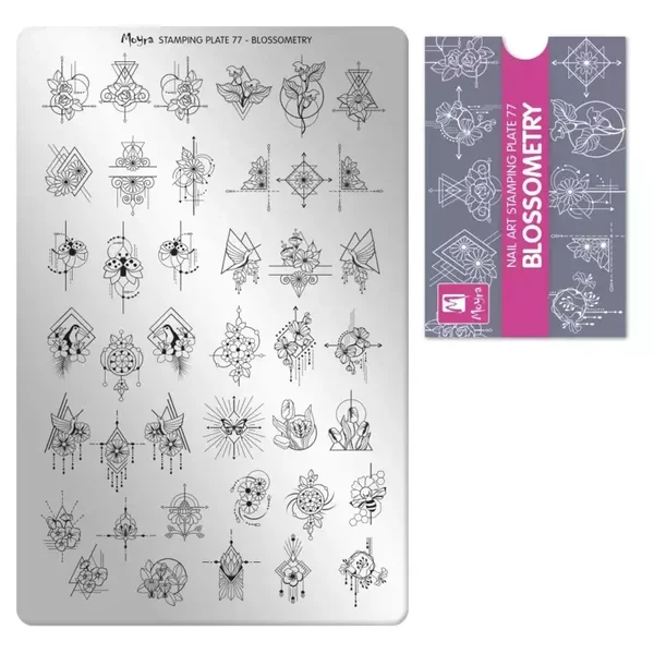 Moyra Stamping Plate 77 Blossometry