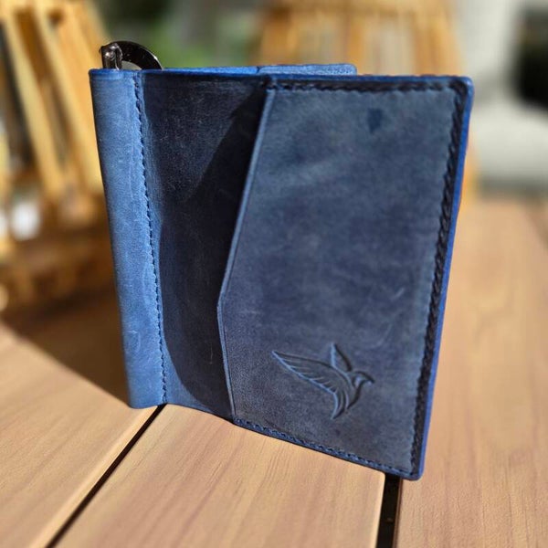 Porte-cartes et billets - Coloris bleu