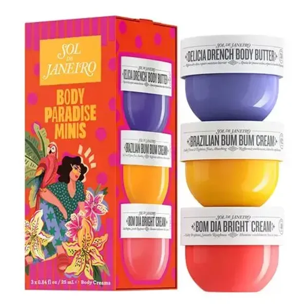 Sol de Janeiro Body Paradise Minis Bum Bum Cream Body Butter Bright Cream