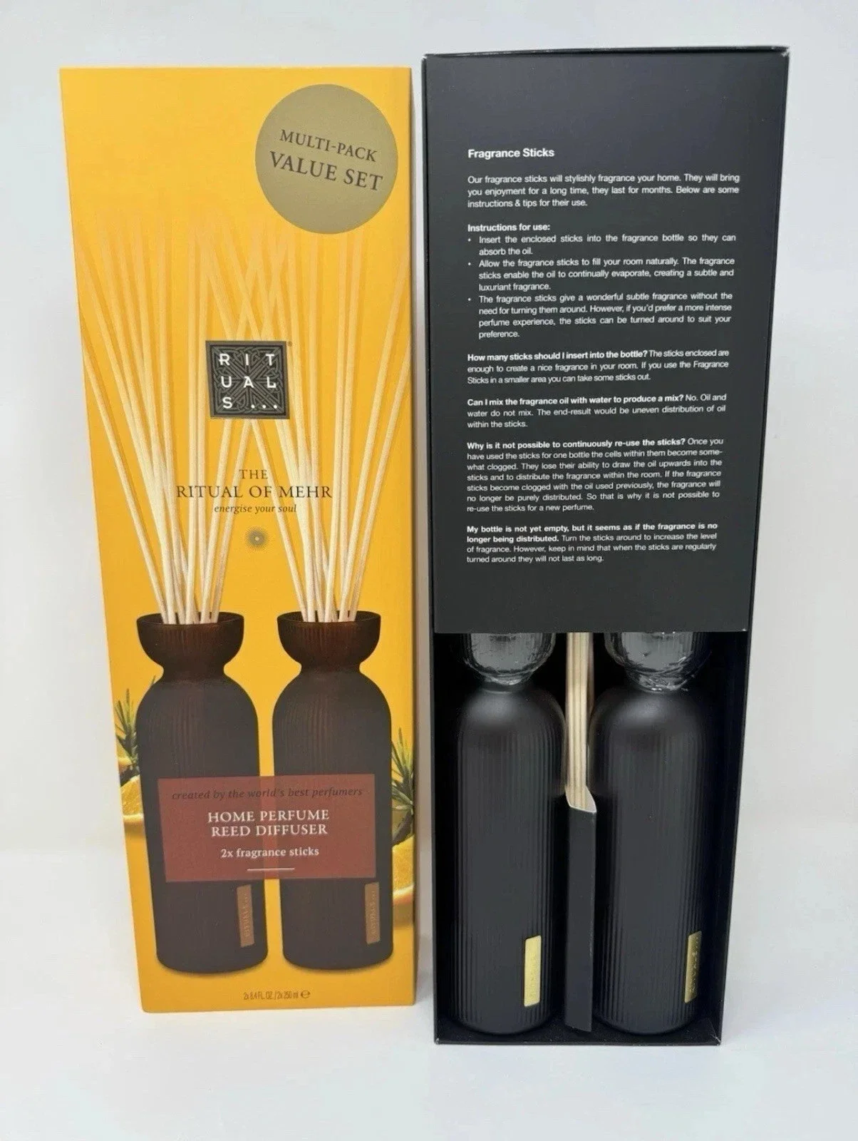 Rituals The Ritual of Mehr Duo Diffuser Set 2x250ml Reed Diffusers