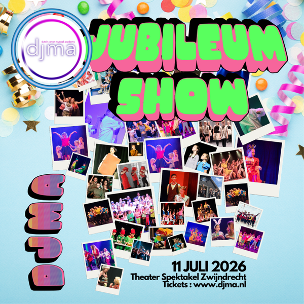 Jubileumshow - 14.00 uur - MIDDAG (11 juli)