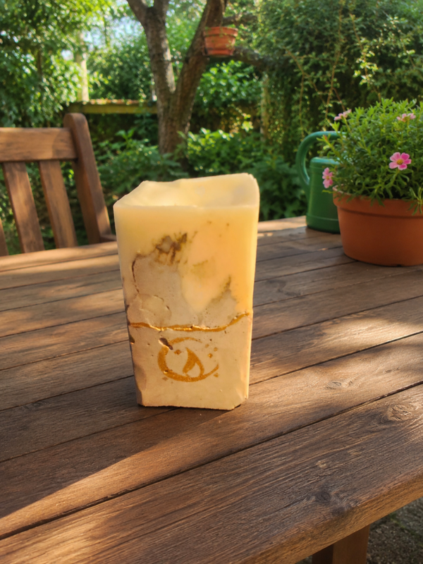 Cement candle