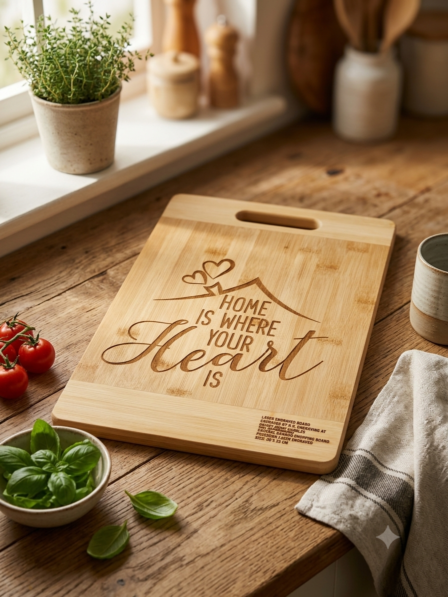 Personalized Bamboo Home gift
