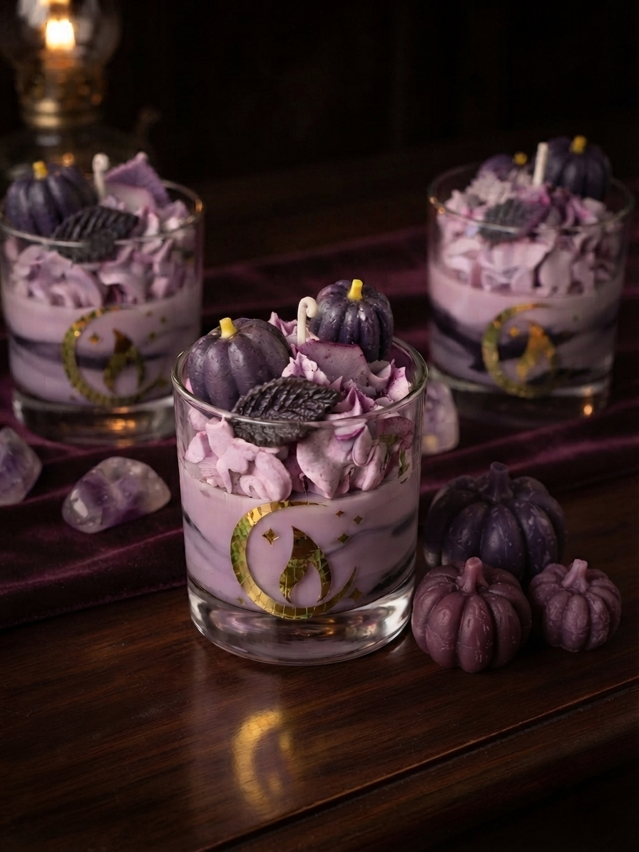 Purple & Black pumpkin spice