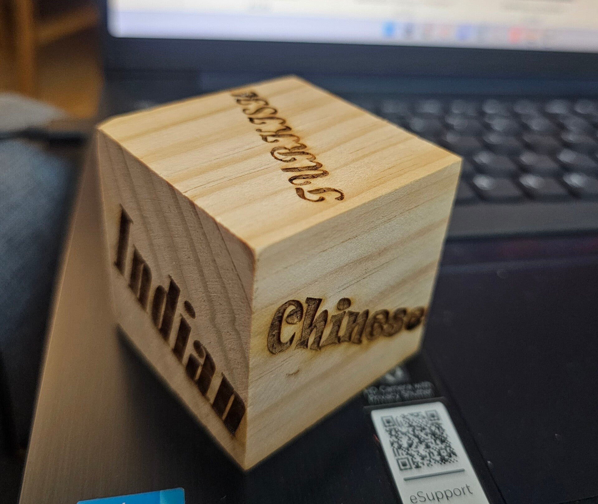 Dinner Cube Game