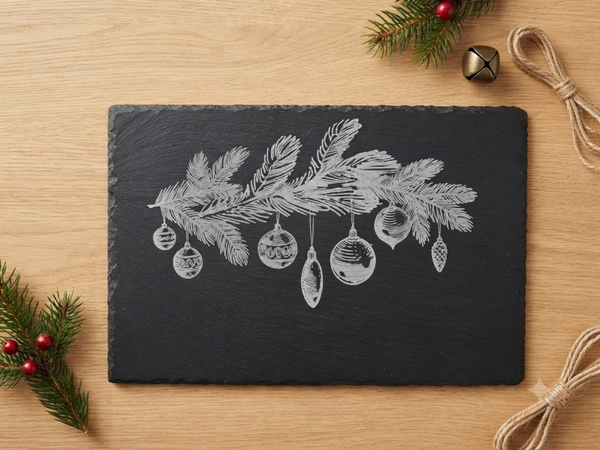 Table Slate Christmas