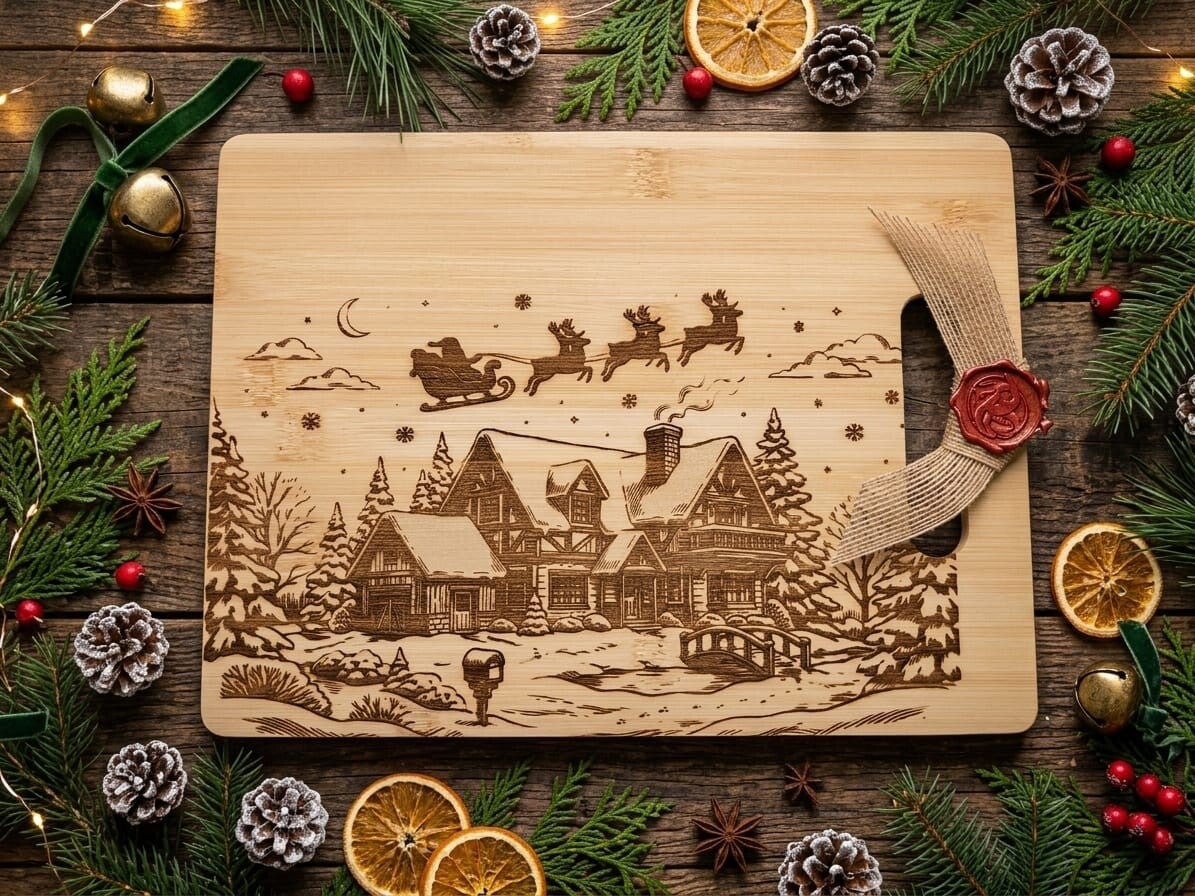 Christmas Chopping Board