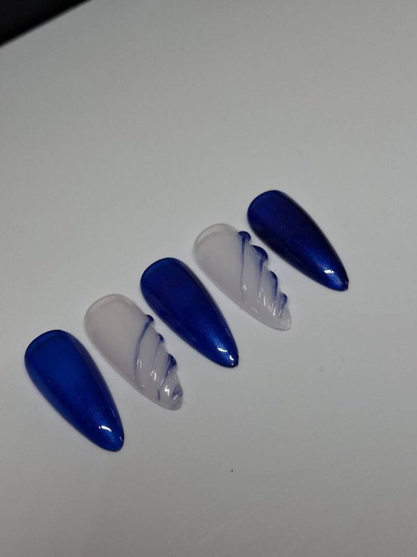 Bleu métallique