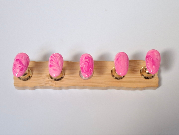 Pres on nails Mélange de rose
