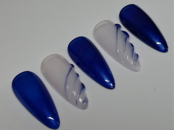 Bleu métallique