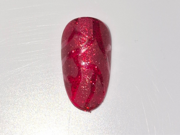 Press on nails Rouge
