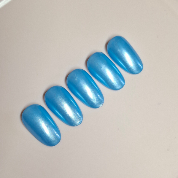 Nacrée bleu