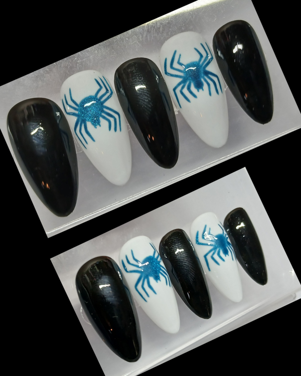Araignée bleu