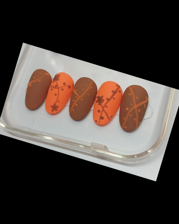 Automne orange et marron