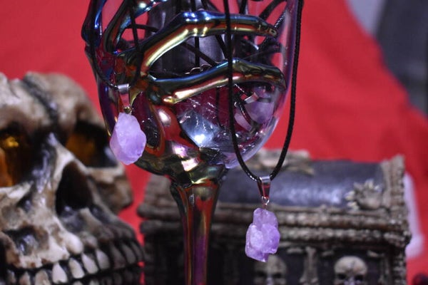 Raw Amathyst Necklace